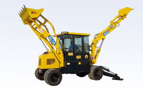 挖掘裝載機(jī) 挖掘裝載機(jī)報(bào)價(jià) 挖掘裝載機(jī)參數(shù)產(chǎn)品大圖 龍口市全工工程機(jī)械制造廠